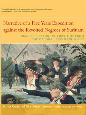 cover image of Narrative of Five Years Expedition Against the Revolted Negroes of Surinam
